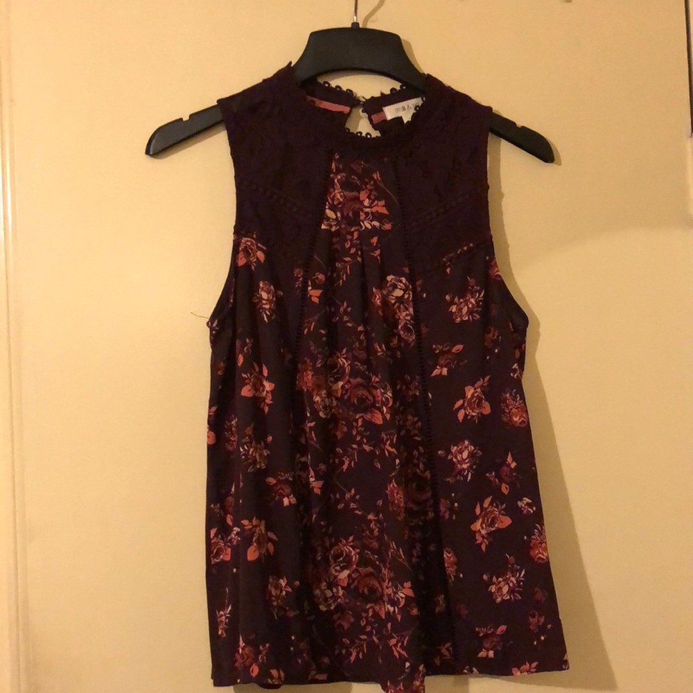 Floral and Lace top